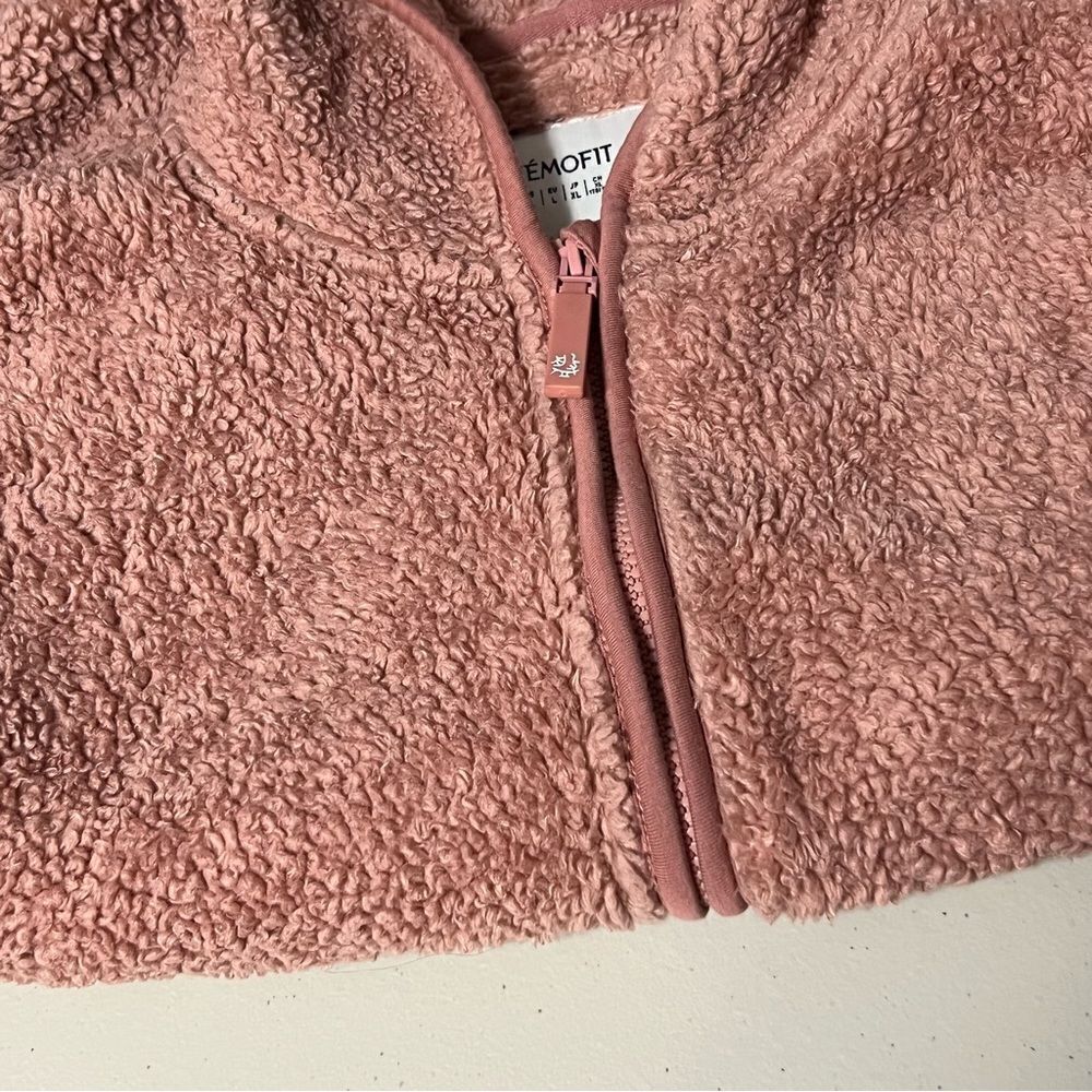 🚨 Femofit Cozy Hooded Velveteen Fleece Full Zip Jacket - Picture 10 of 11